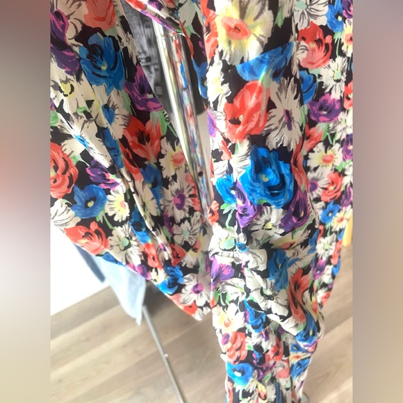 S 🔖 ZARA Floral Mini Dress - Picture 14 of 15